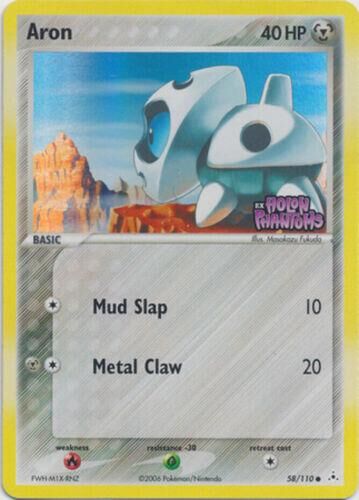 Aron - 58/110 - Reverse Holo - EN Aron - 58/110 - Reverse Holo - EN