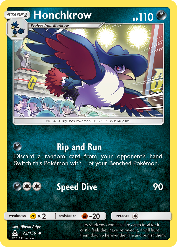 Honchkrow - 72/156 - EN