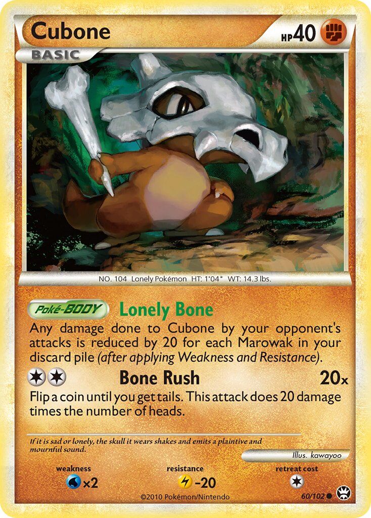 Cubone - 60/103 - EN
