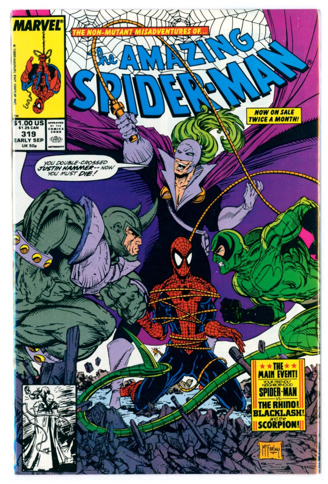 Amazing Spider-Man #319 Amazing Spider-Man #319