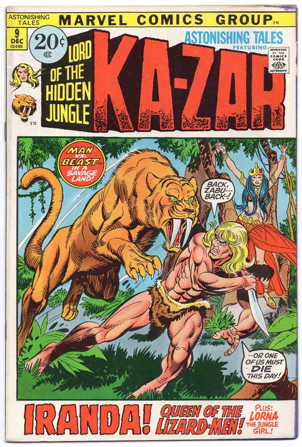 astonishing_tales_009 Astonishing Tales #9 Ka-Zar