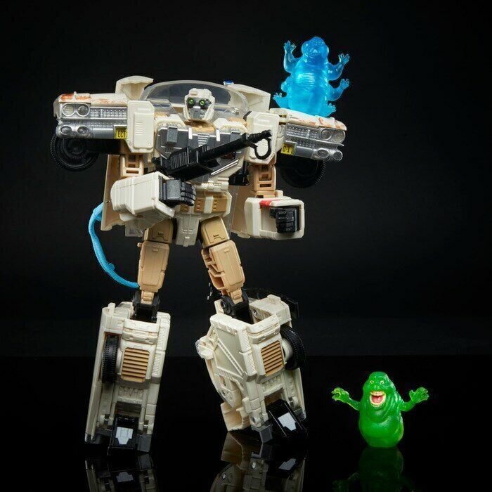 Transformers Ghostbusters Ectotron Ecto-1 Exclusive Action Figure [with Comic]