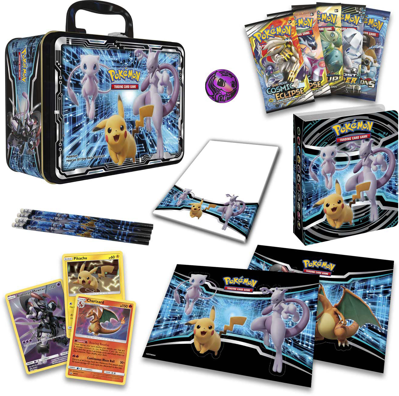 Pokémon Sun & Moon Mewtwo Strikes Back Treasure Chest - EN