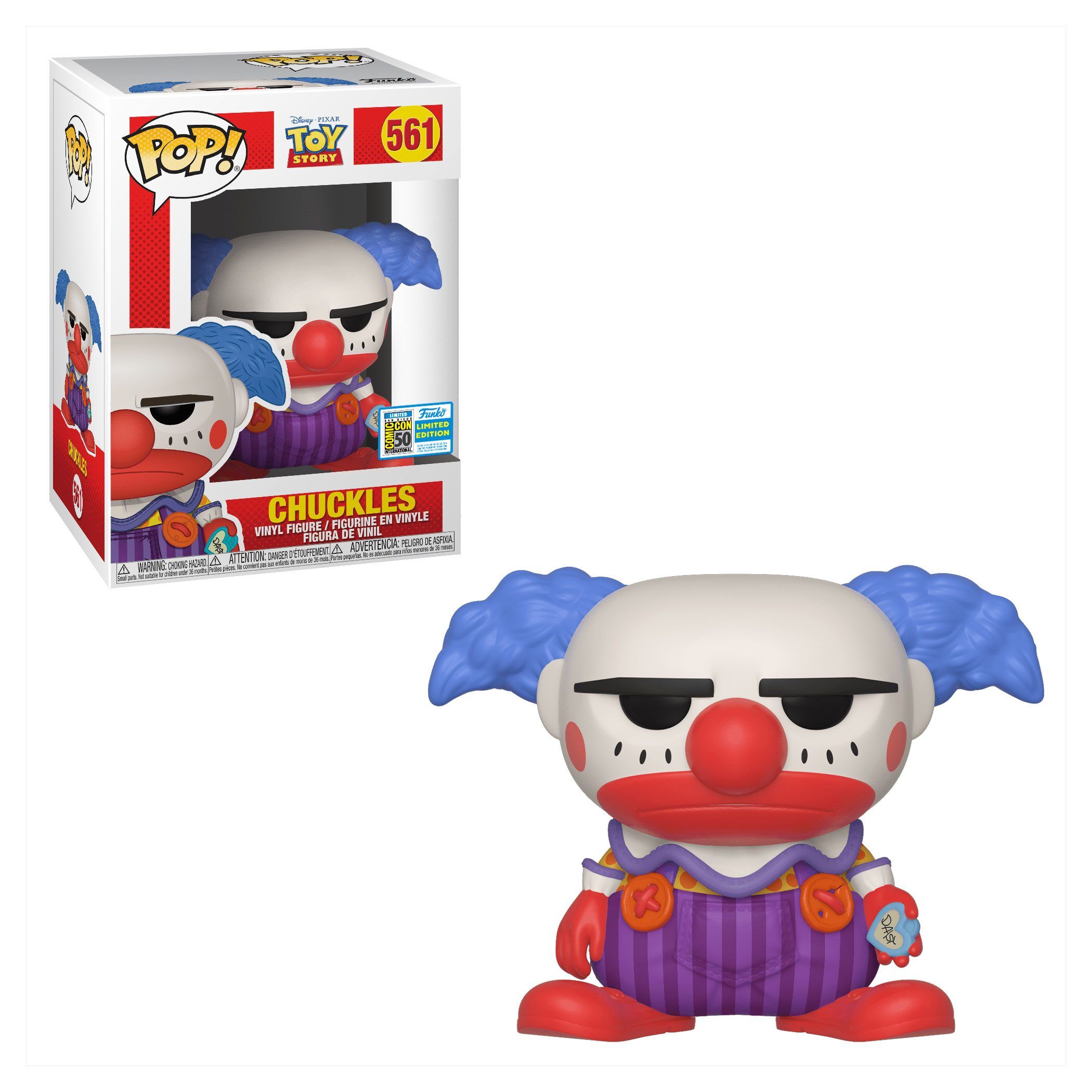Toy Story POP! Disney Vinyl Figur Chuckles SDCC Exclusive 9 cm Toy Story POP! Disney Vinyl Figur Chuckles SDCC Exclusive 9 cm