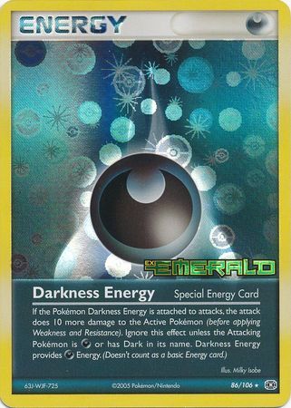 Darkness Energy - 86/106 - Reverse Holo - EN