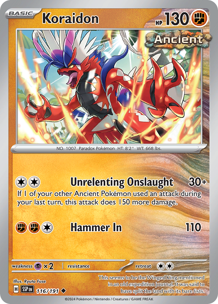 Koraidon - 116/191 - EN