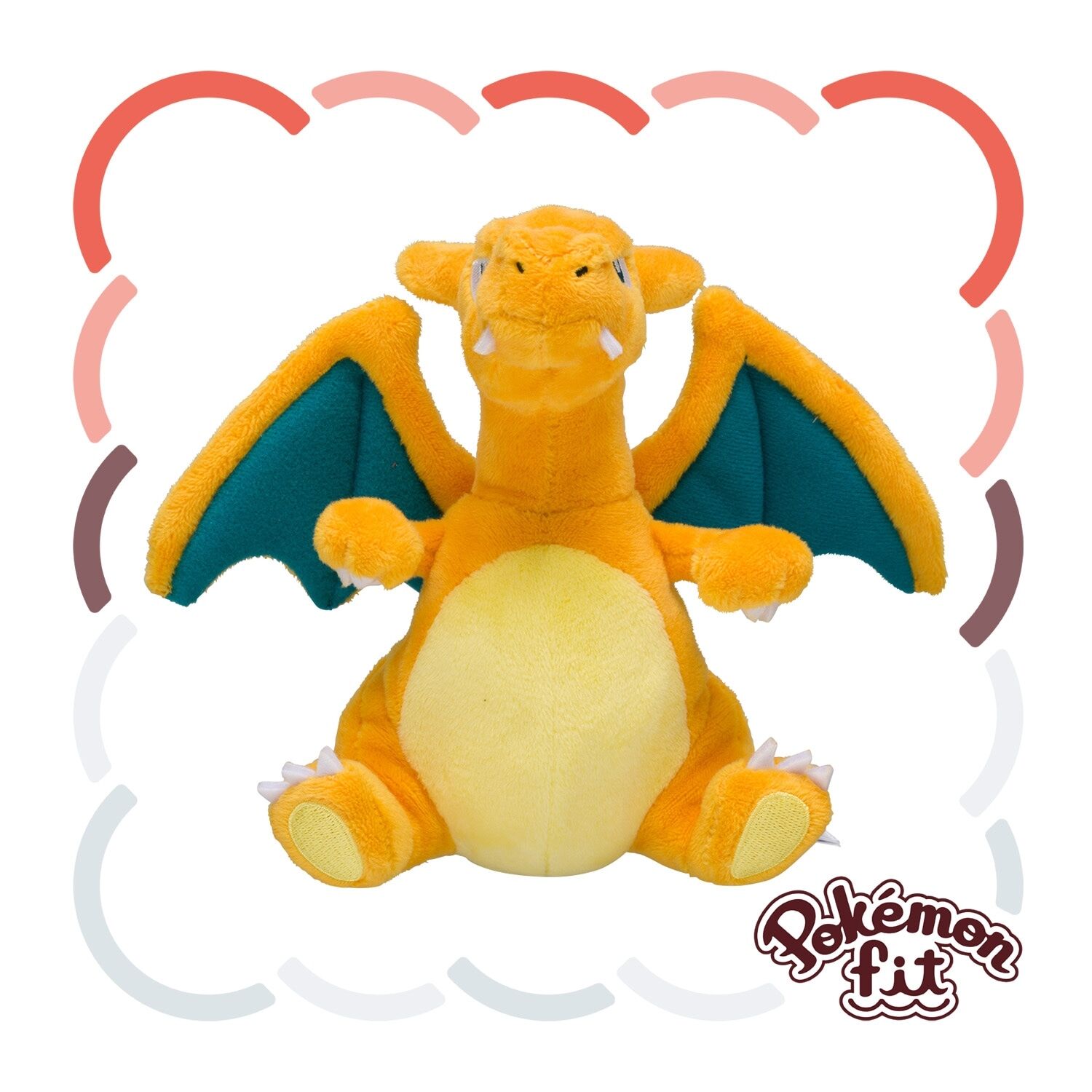 Charizard Sitting Cuties Plush - 14 cm