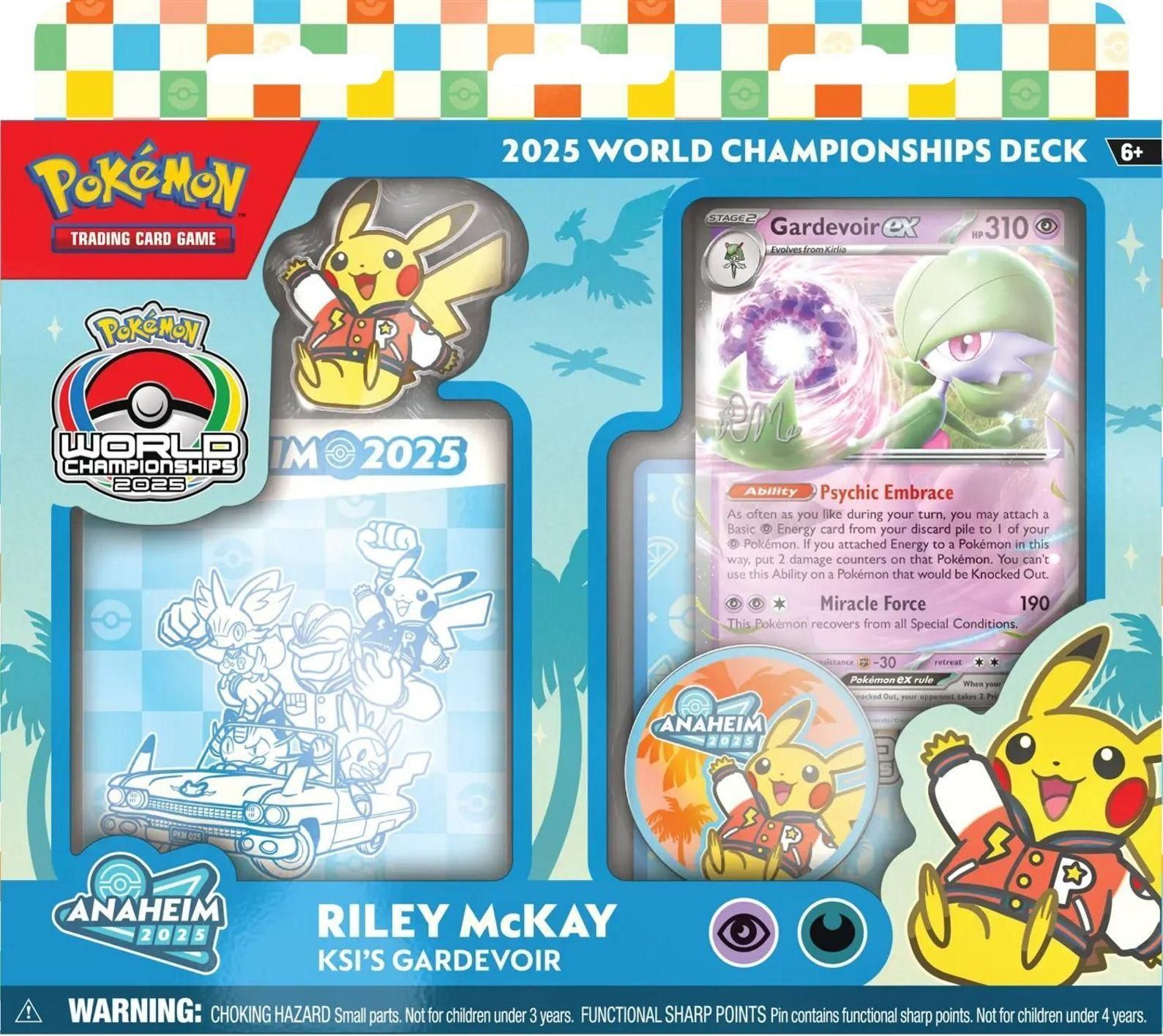 Pokémon TCG: 2025 World Championships Deck - Riley McKay - Gardevoir ex - EN