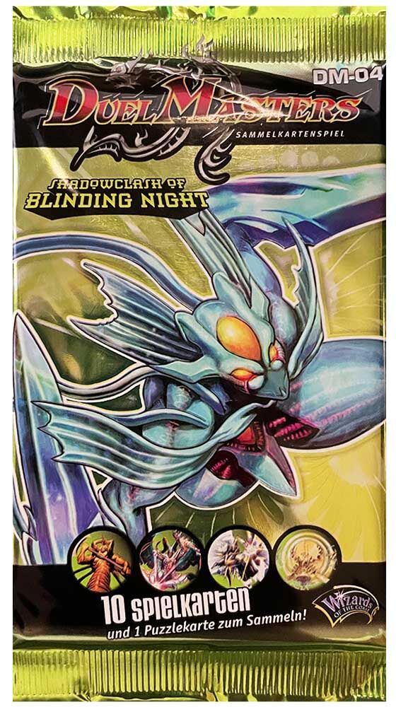 Shadowclash of Blinding Night Duel Masters TCG Booster Pack DM04 - DE