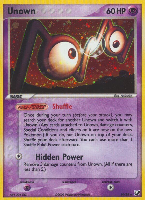 Unown - N/115 - EN Unown - N/115 - EN