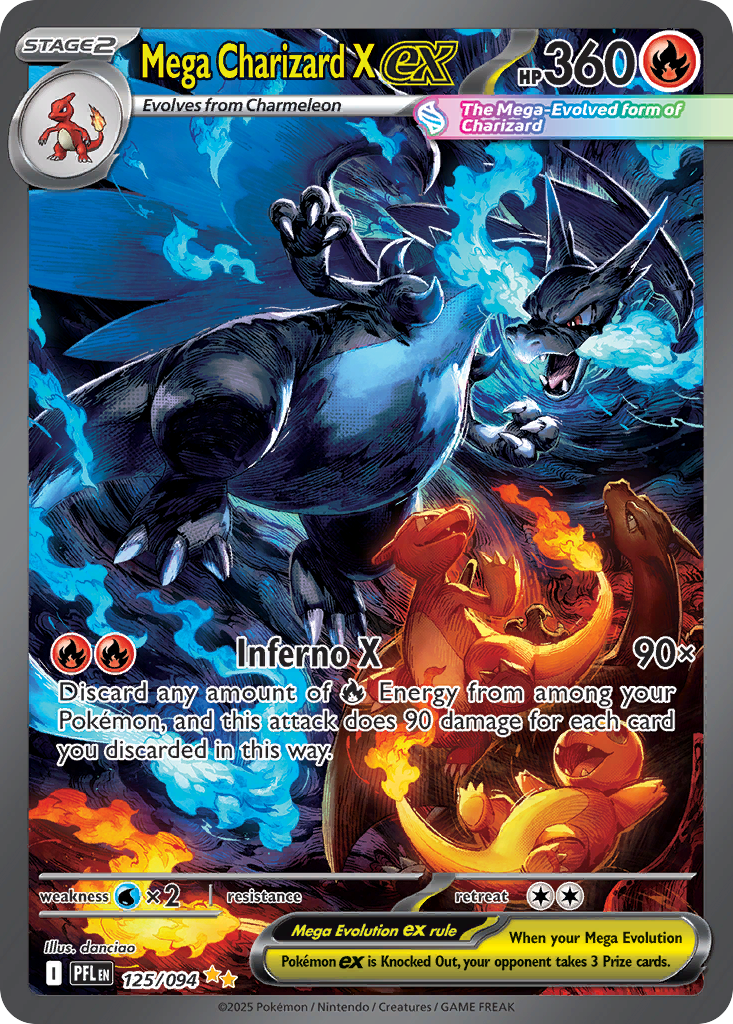 Mega Charizard X ex - 125/094 - EN Mega Charizard X ex - 125/094 - EN