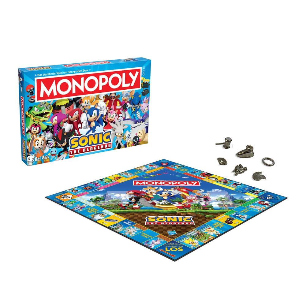 Monopoly Brettspiel Sonic The Hedgehog - DE