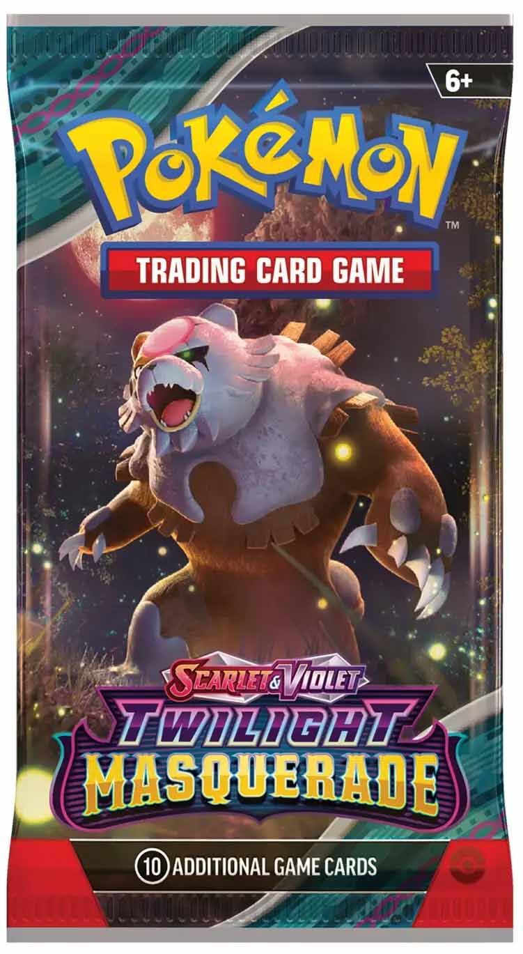 Pokémon TCG: Scarlet & Violet Twilight Masquerade Booster Pack (10 Cards) - EN