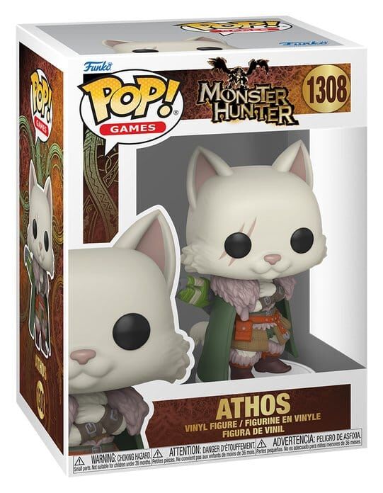 Monster Hunter Wilds POP! Games Vinyl Figur Athos 9 cm