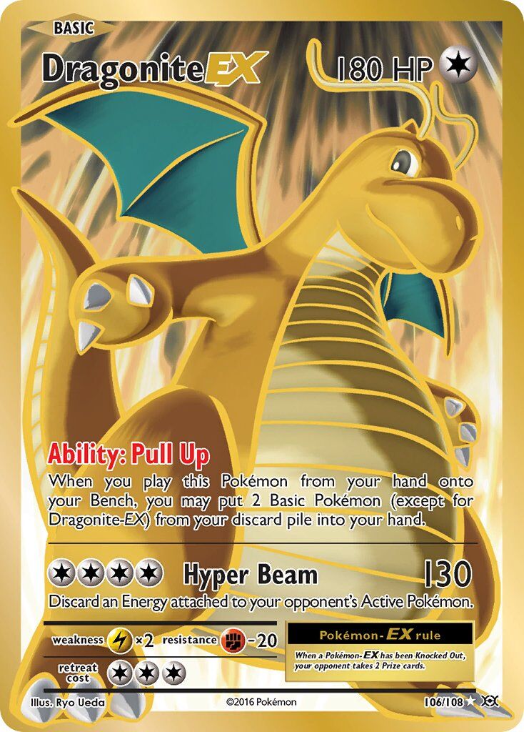 Dragonite-EX - 106/108 - EN