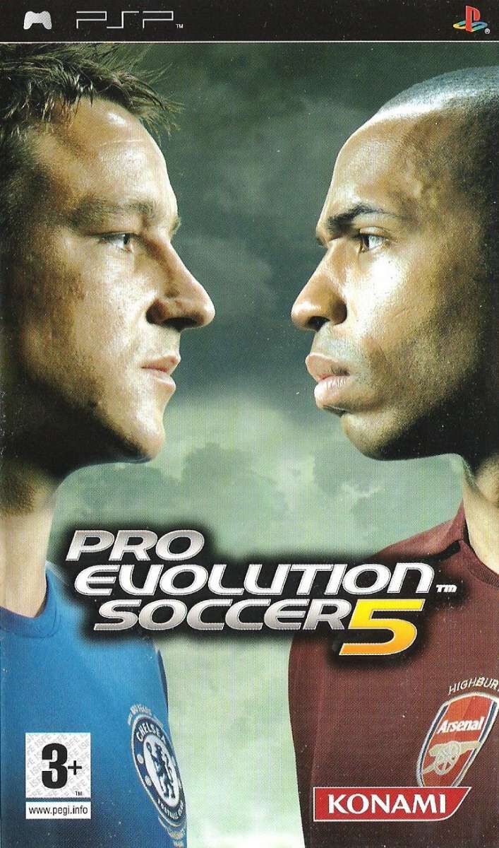 Pro Evolution Soccer 5 PSP - OVP - DE