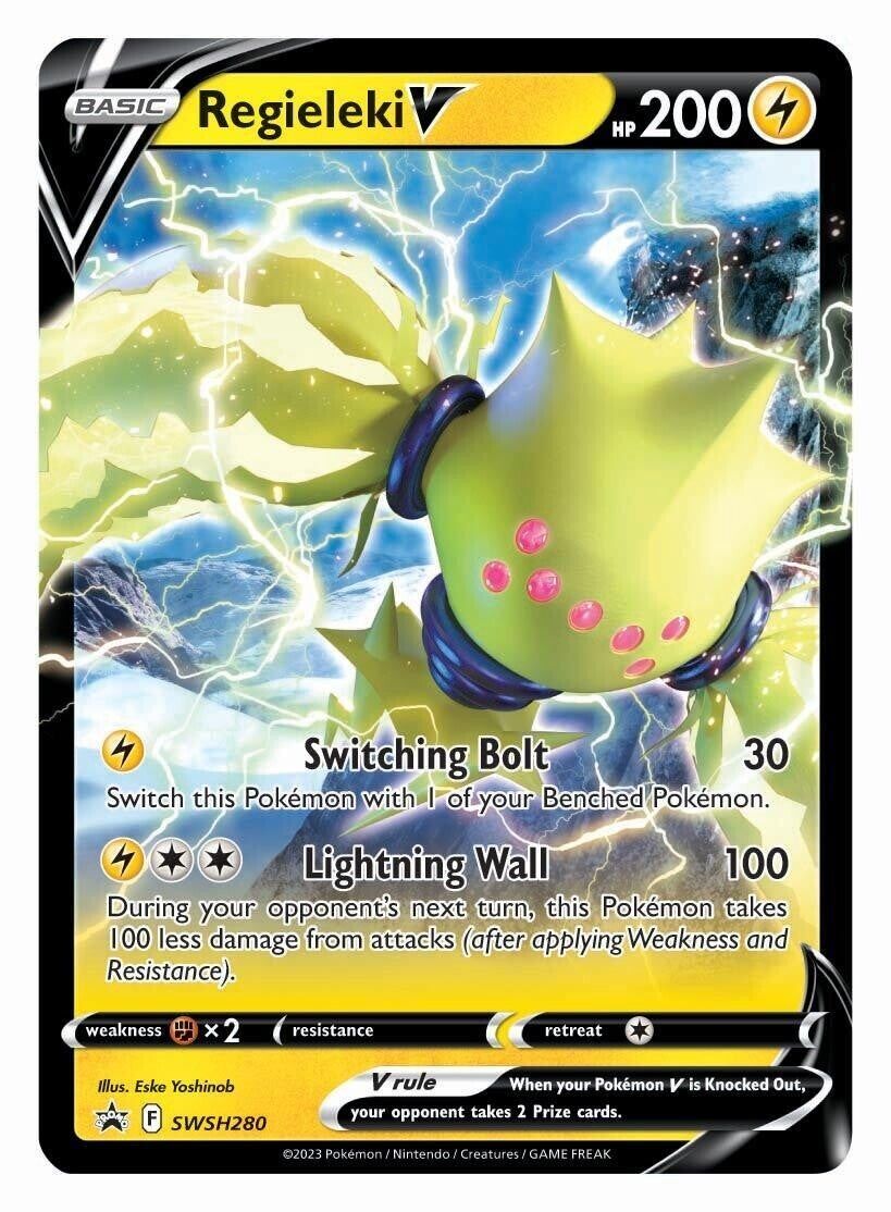 Pokémon Crown Zenith Regileki V Collection Box - EN