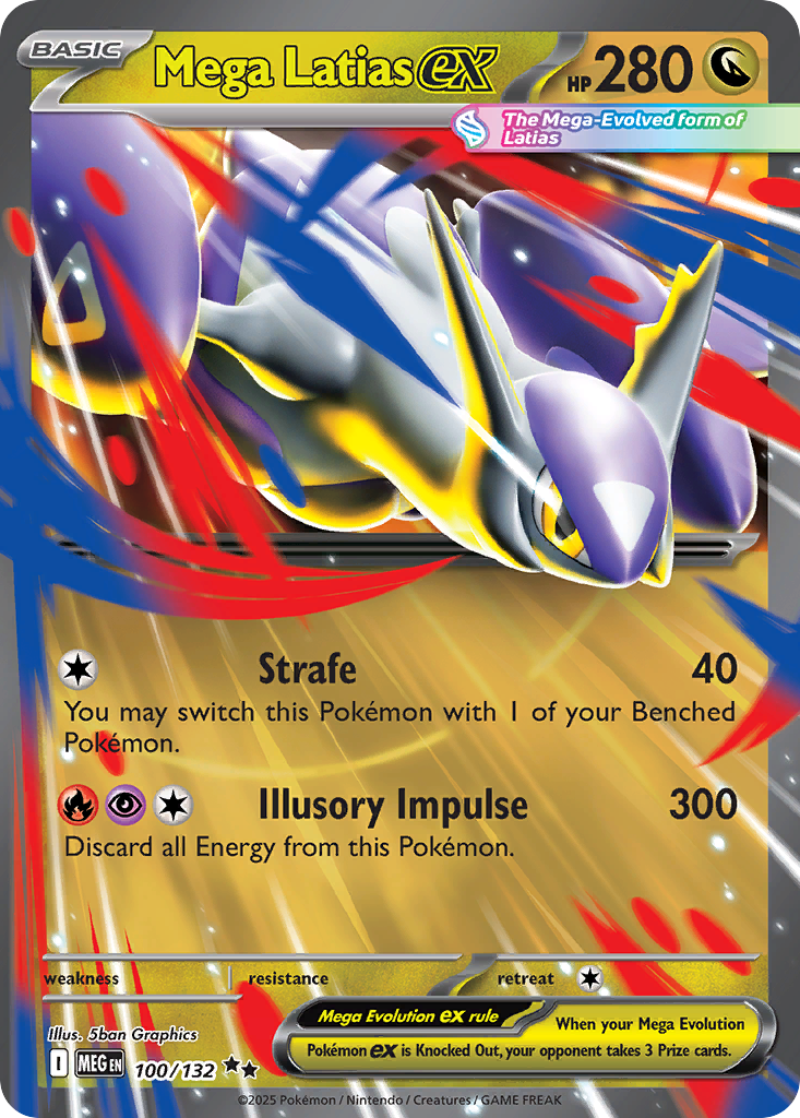 Mega Latias ex - 100/132 - EN Mega Latias ex - 100/132 - EN