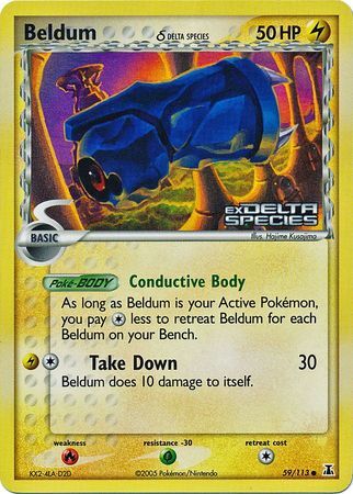 Beldum - 59/113 - Reverse Holo - EN Beldum - 59/113 - Reverse Holo - EN