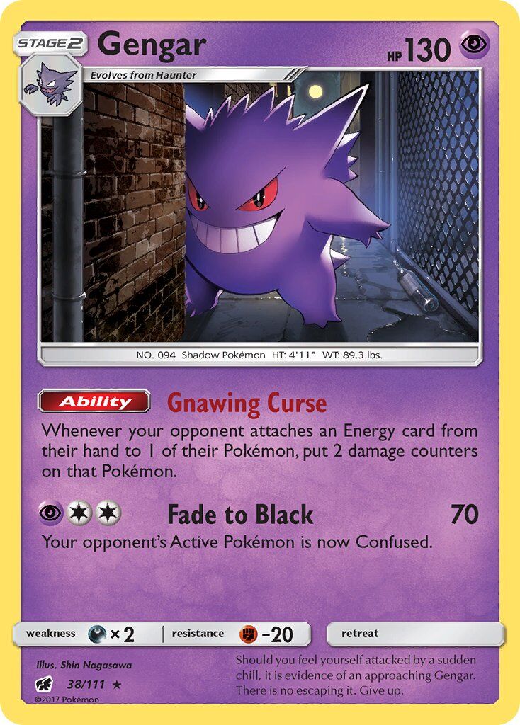 Gengar - 38/111 - EN
