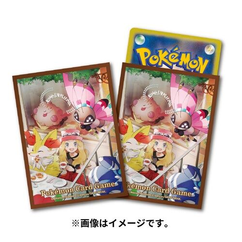 Pokemon Sleeves / Hüllen Card Game Deck - Shield Flower Serena Pokemon Sleeves / Hüllen Card Game Deck - Shield Flower Serena