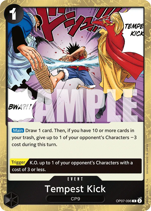 Tempest Kick - OP07-096 Tempest Kick - OP07-096