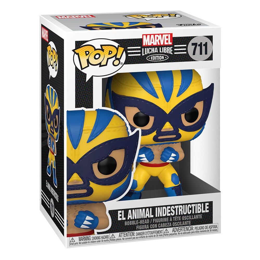 Marvel Luchadores POP! Vinyl Figur Wolverine 9 cm