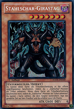 Stahlschar-Girastag - Yu-Gi-Oh!
