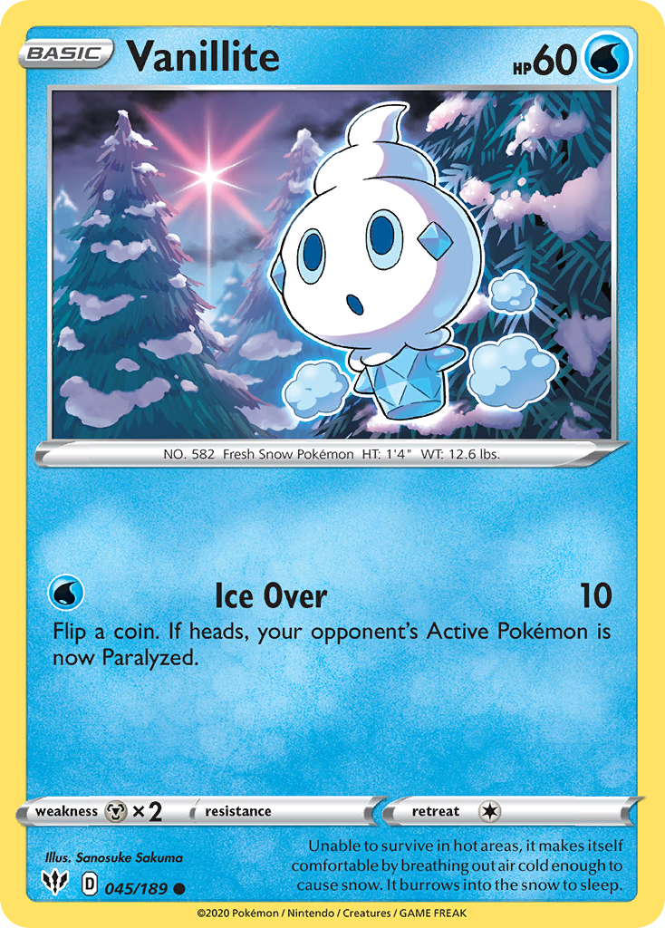 Vanillite - 045/189 - EN Vanillite - 045/189 - EN