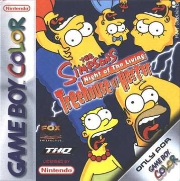 The Simpsons Night of the Living Treehouse of Horror - Game Boy Color - DE