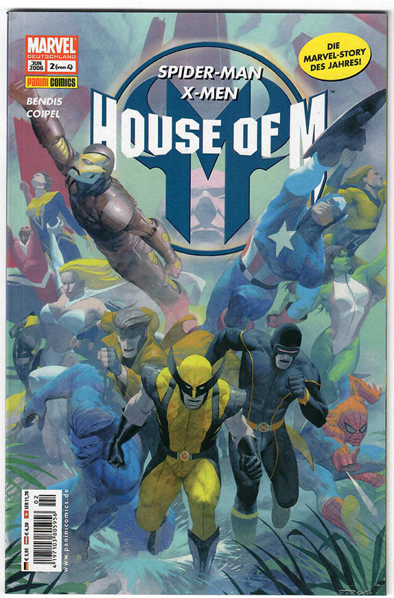 House of M #1-4 komplett