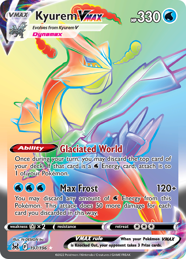 Kyurem VMAX - 197/217 - EN Kyurem VMAX - 197/217 - EN