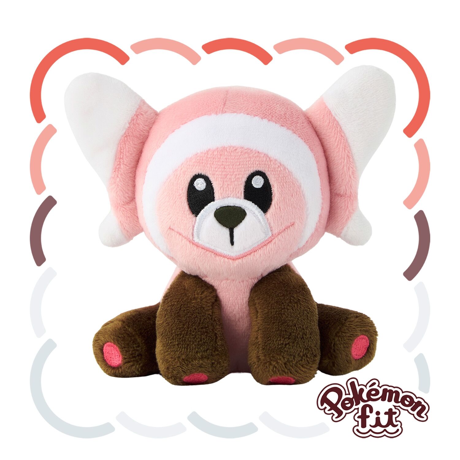 Stufful Sitting Cuties Plush - 12.0 cm