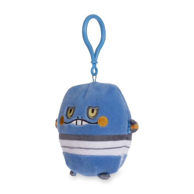 Croagunk Microbead Key Chain Plush - 10.4 cm
