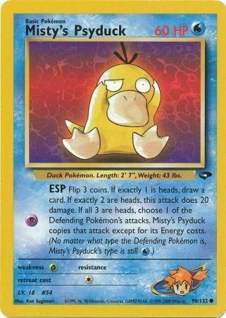 Misty’s Psyduck - 90/132 - Unlimited - EN
