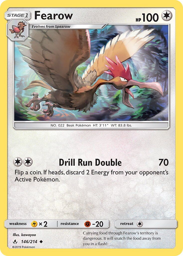 Fearow - 146/214 - EN Fearow - 146/214 - EN