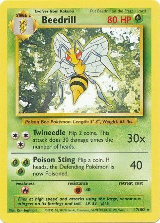 Beedrill - 17/102 - Unlimited - EN Beedrill - 17/102 - Unlimited - EN