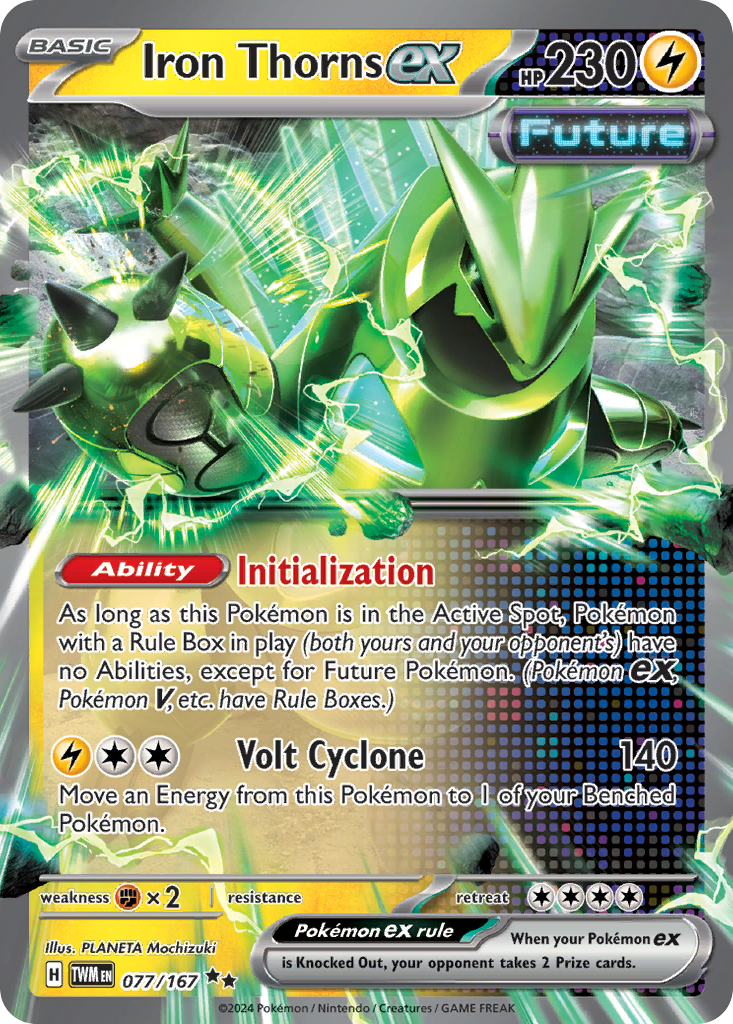 Iron Thorns ex - 077/167 - EN Iron Thorns ex - 077/167 - EN