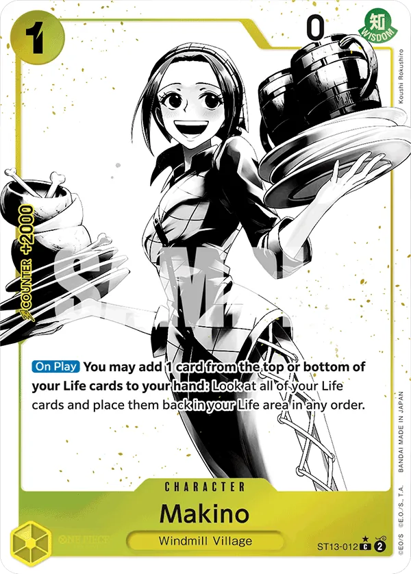Makino - ST13-012 - Alternate Art Makino - ST13-012 - Alternate Art