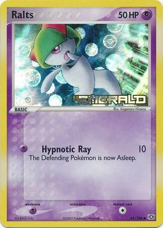 Ralts - 61/106 - Reverse Holo - EN