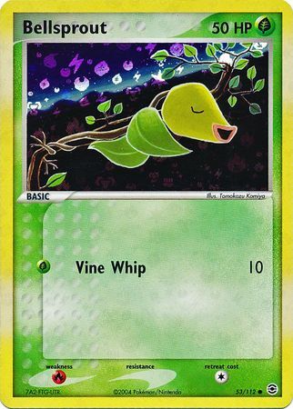 Bellsprout - 53/112 - Reverse Holo - EN