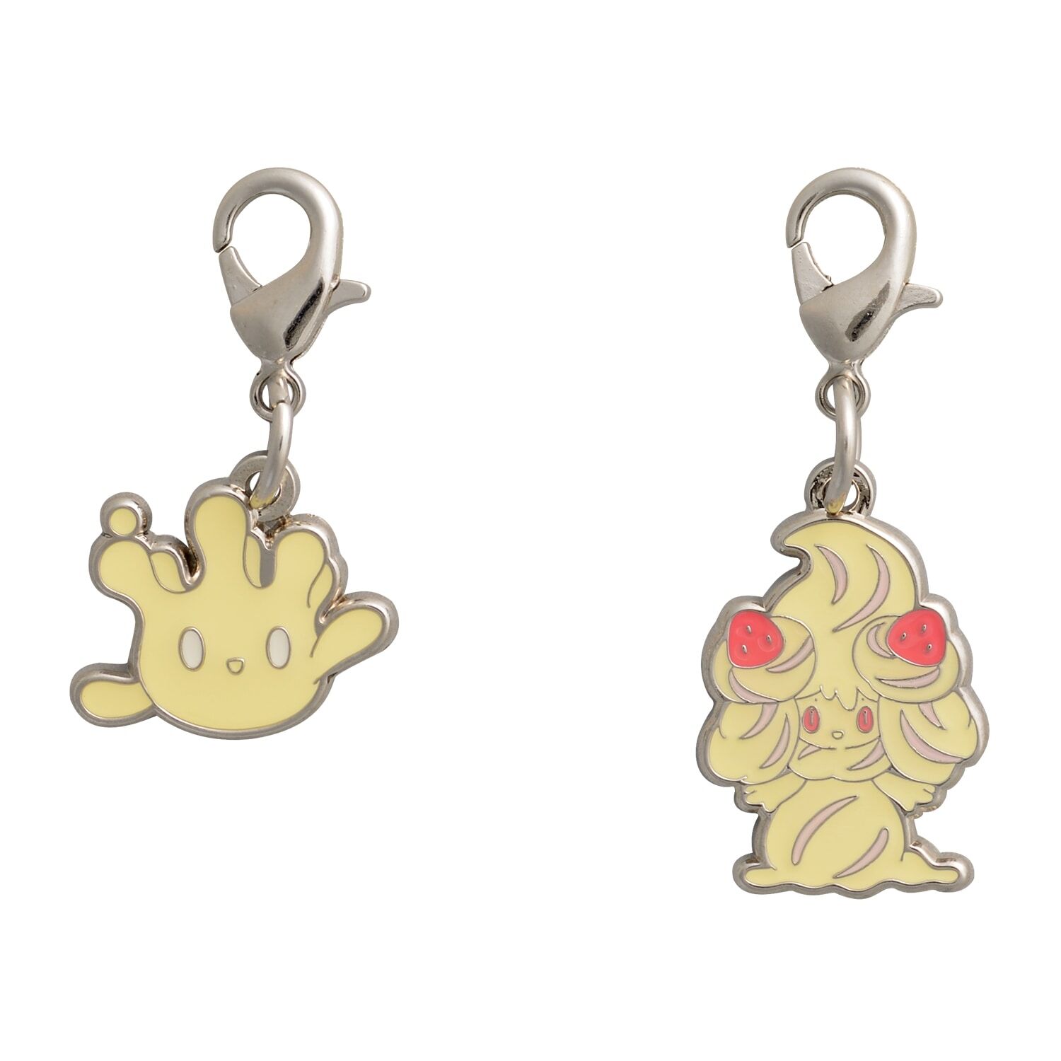 Pokemon Center - Milcery, Alcremie Schlüsselanhänger - 2 Stück