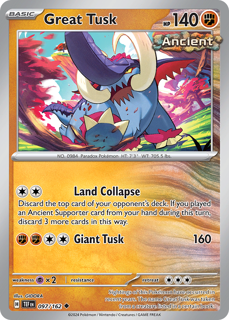 Great Tusk - 097/162 - EN Great Tusk - 097/162 - EN