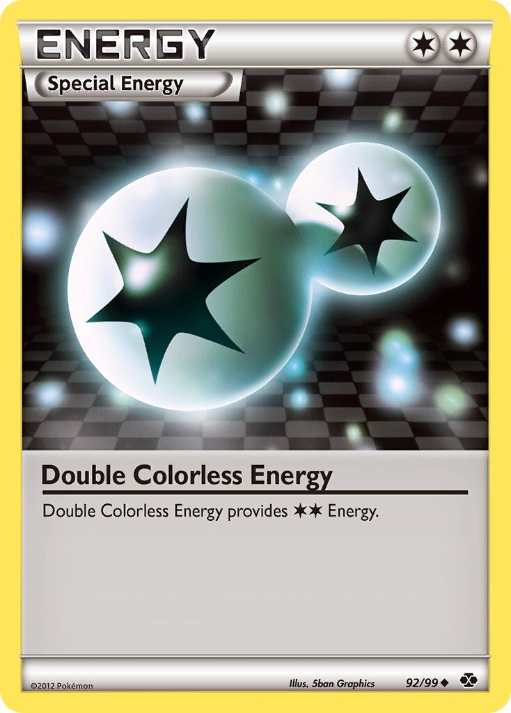 Double Colorless Energy - 92/99 - EN