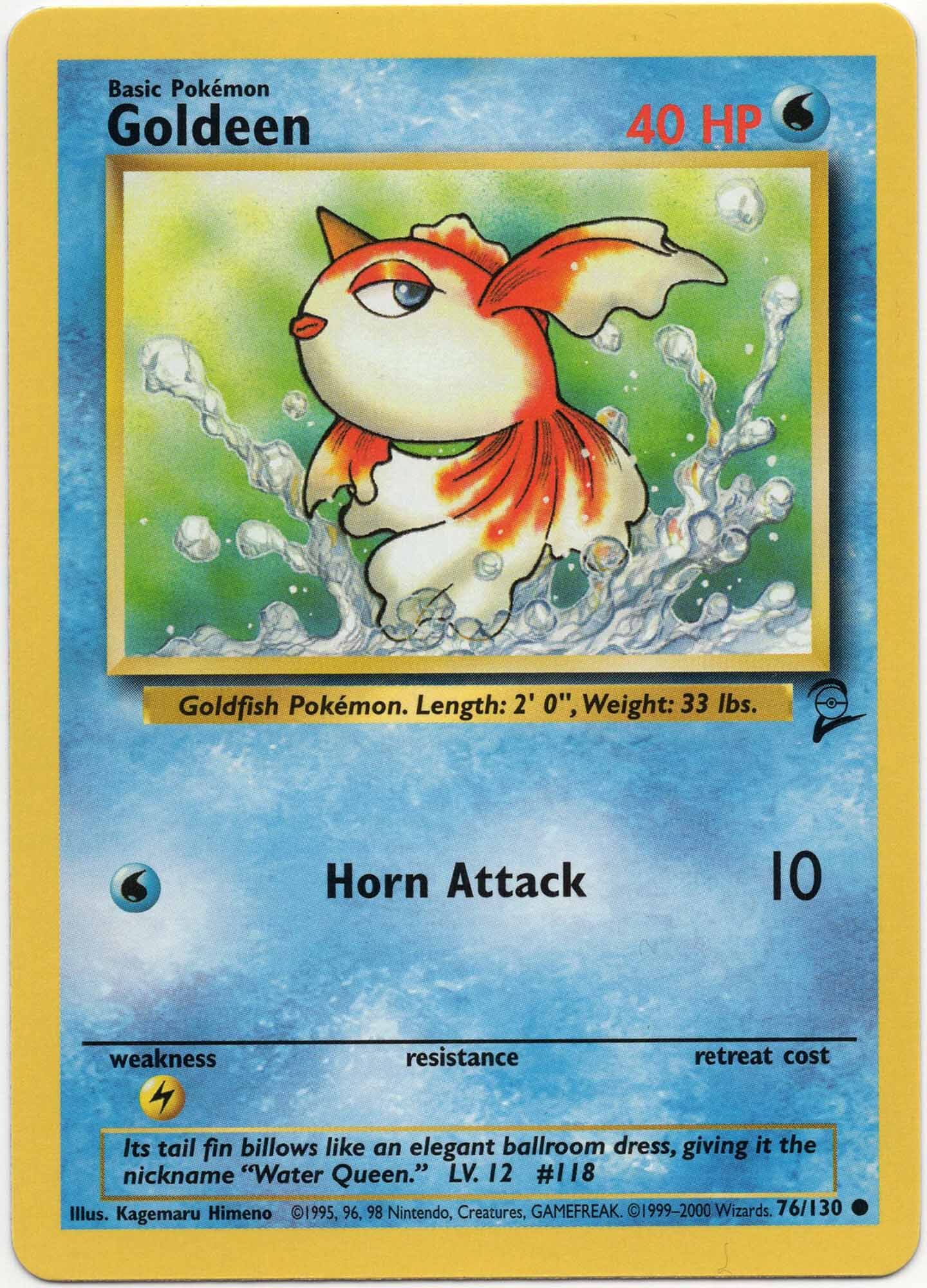 Goldeen - 76/130 - Pokémon TCG