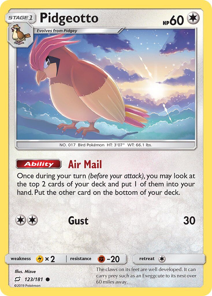 Pidgeotto - 123/181 - EN