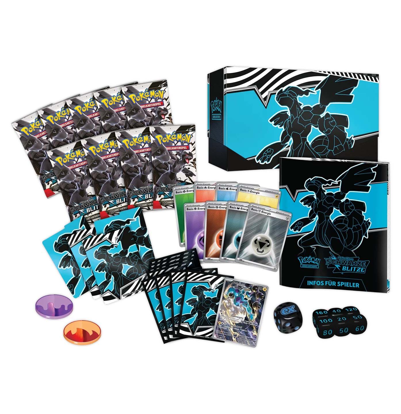 Pokémon TCG: KP10.5 - Schwarze Blitze Elite Trainer Box - DE