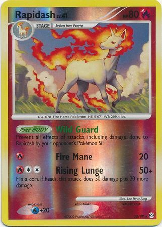 Rapidash - 28/99 - Reverse Holo - EN
