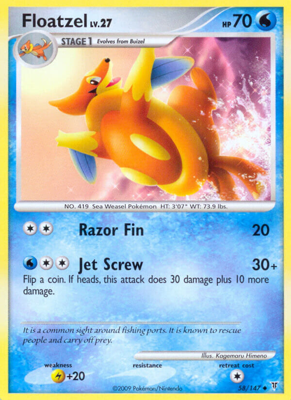 Floatzel - 58/147 - EN Floatzel - 58/147 - EN