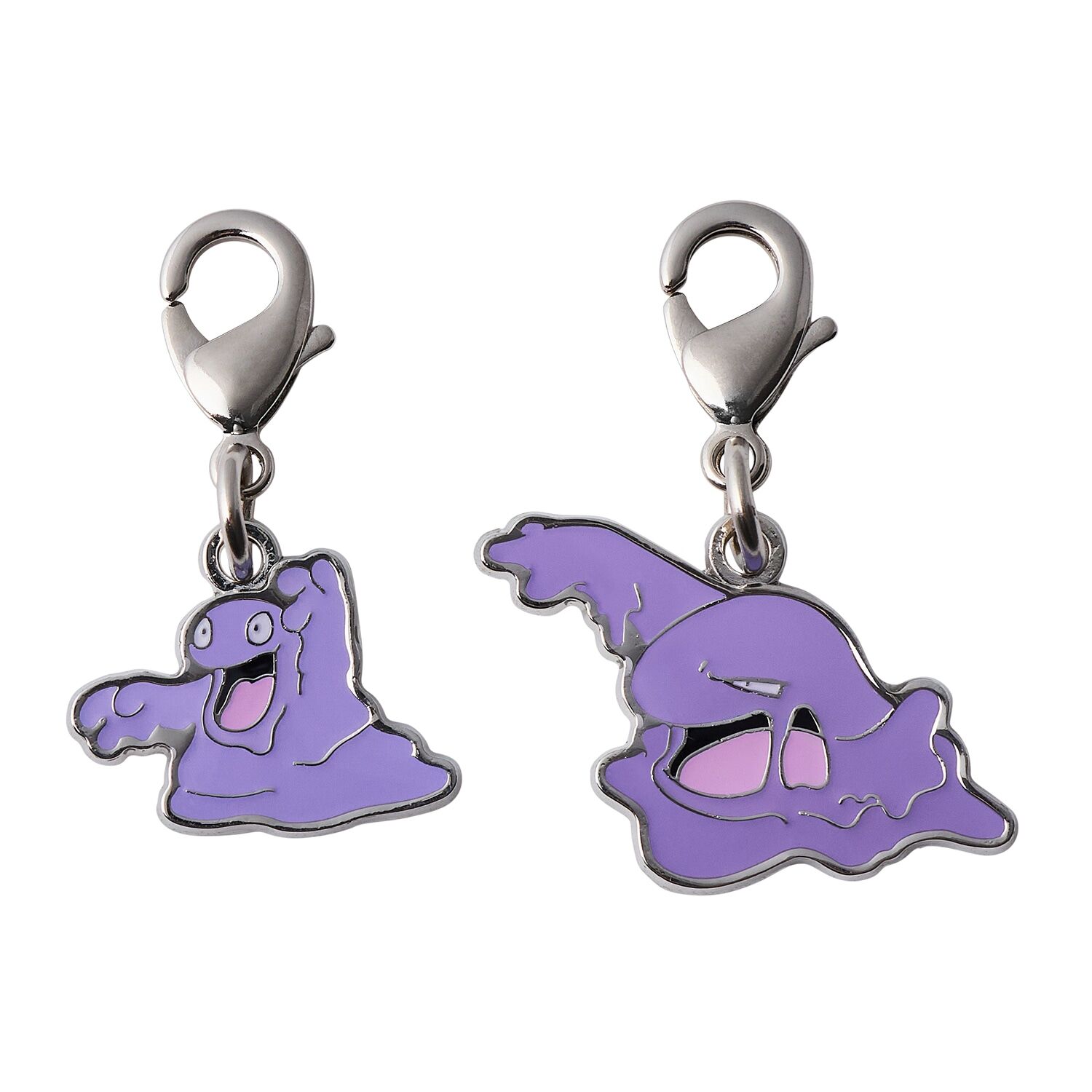 Pokemon Center - Grimer & Muk Schlüsselanhänger - 2 Stück